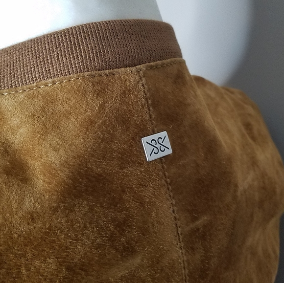 Soia & Kyo Suede Jacket brown xs extra small - Picture 10 of 16